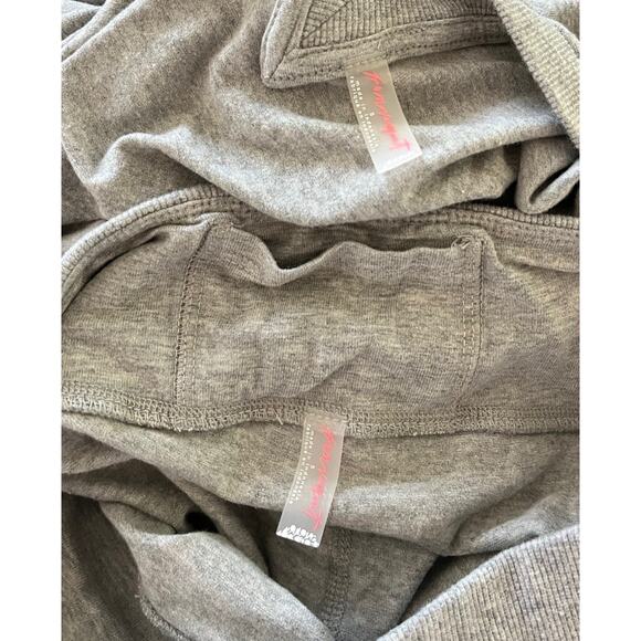 Free People Movement Hot Shot Reversible 2 Pc Set Size S Heather Gray Athleisure - Picture 6 of 8